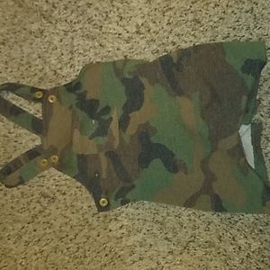 Camo overalls